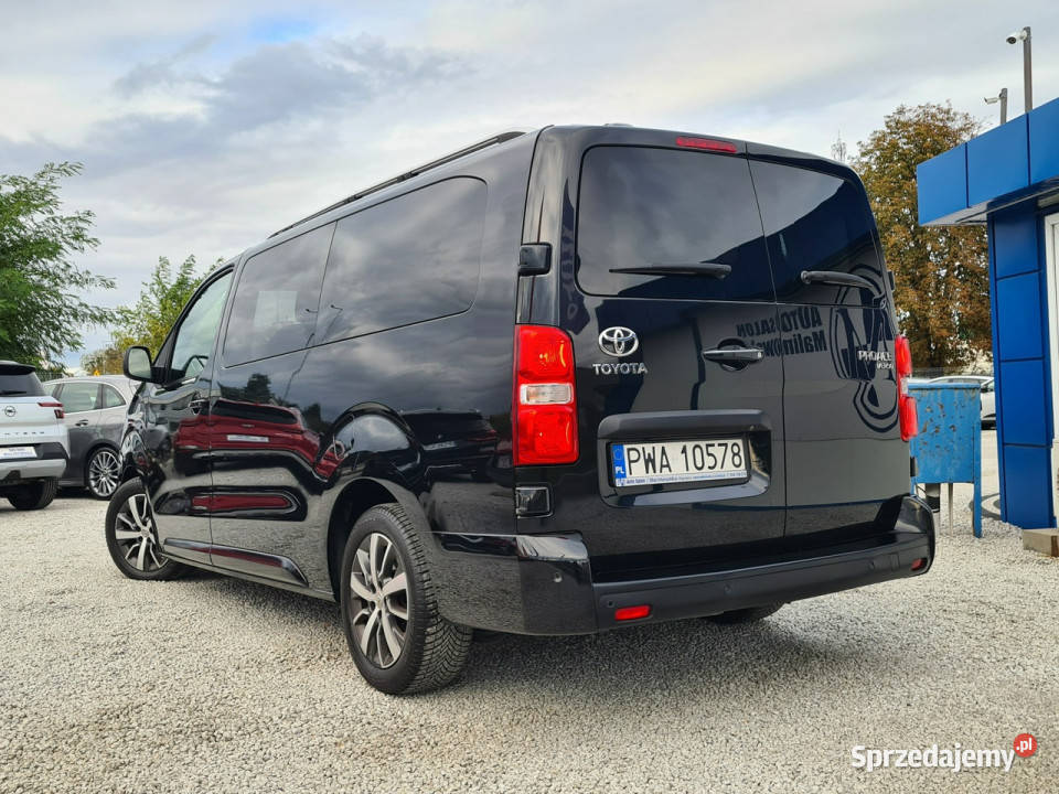 Toyota Proace Verso LONG 9Osób Navi HeadUp przyciemniane szyby Wągrowiec