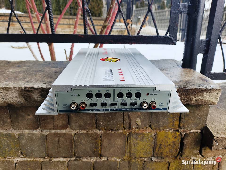 Wzmacniacz samochodowy 4 kanałowy Magnat Classic