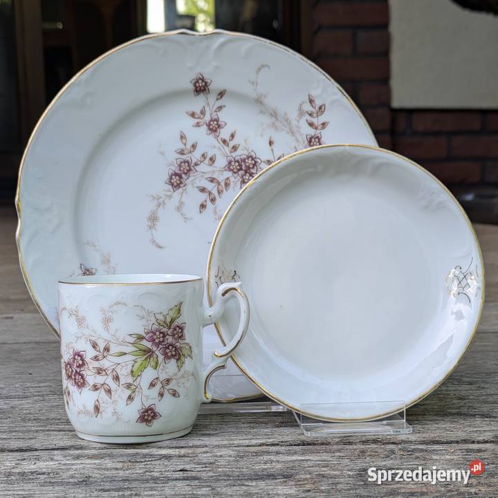 Wiekowa Śląska Porcelana z XIX wieku Legnica sprzedam