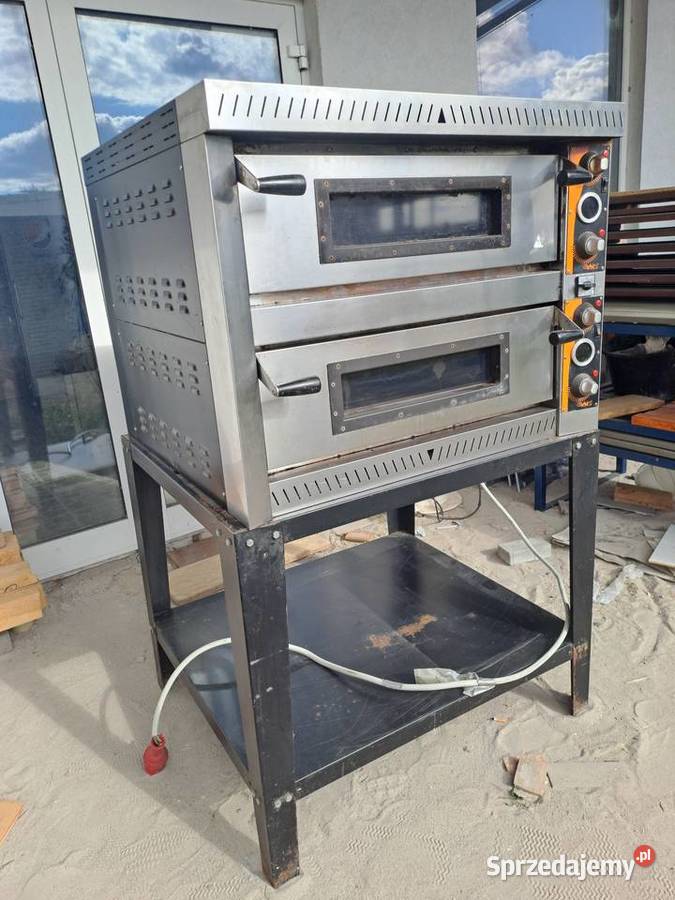Piec do pizzy duży profesjonalny podwójny 4 x 35 Gastronomia