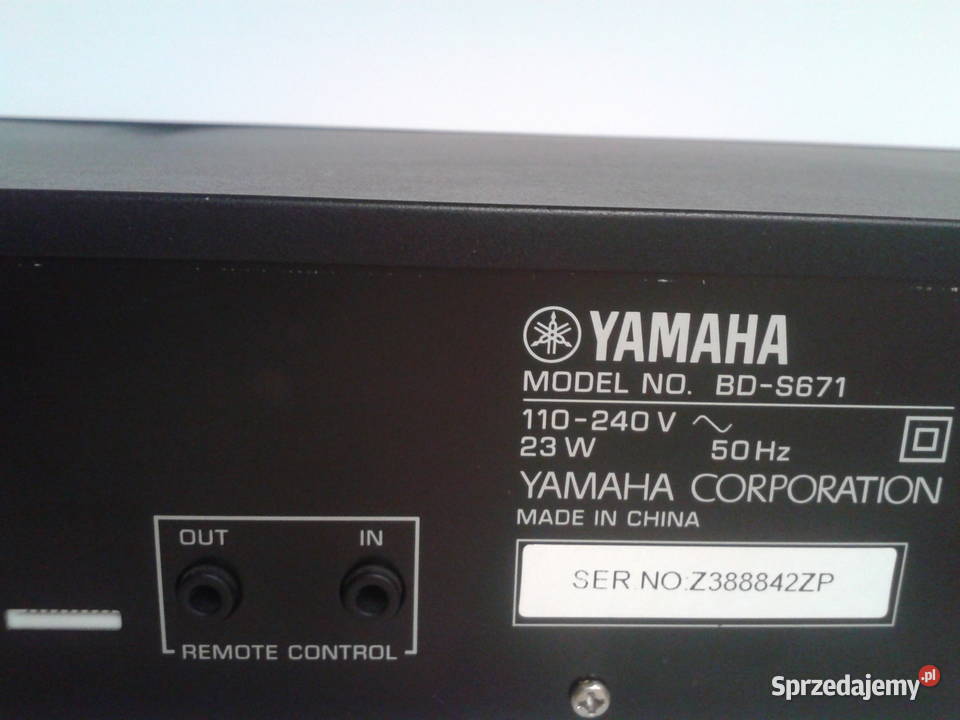 Odtwarzacz Bluray YAMAHA BDS671 Puławy