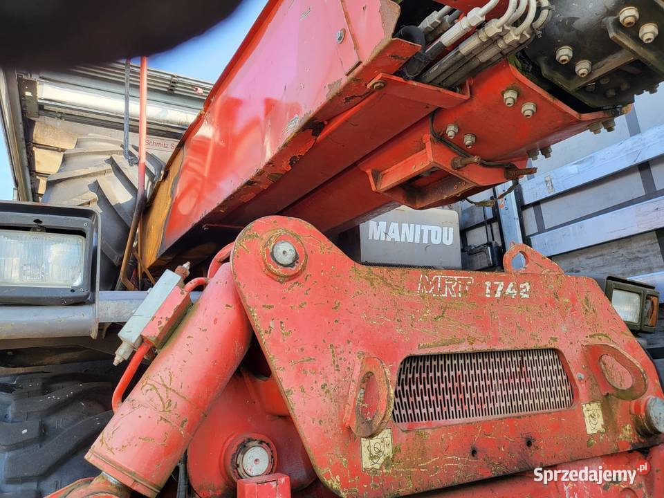 Manitou MRT 1742 2010rPartsCzęści
