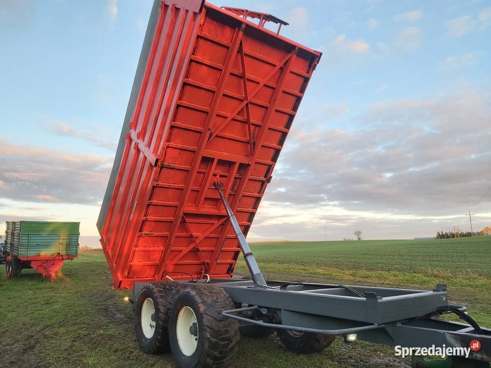 Przyczepa wywrotka tandem Umega SP 14 kujawsko-pomorskie Jabłonowo Pomorskie