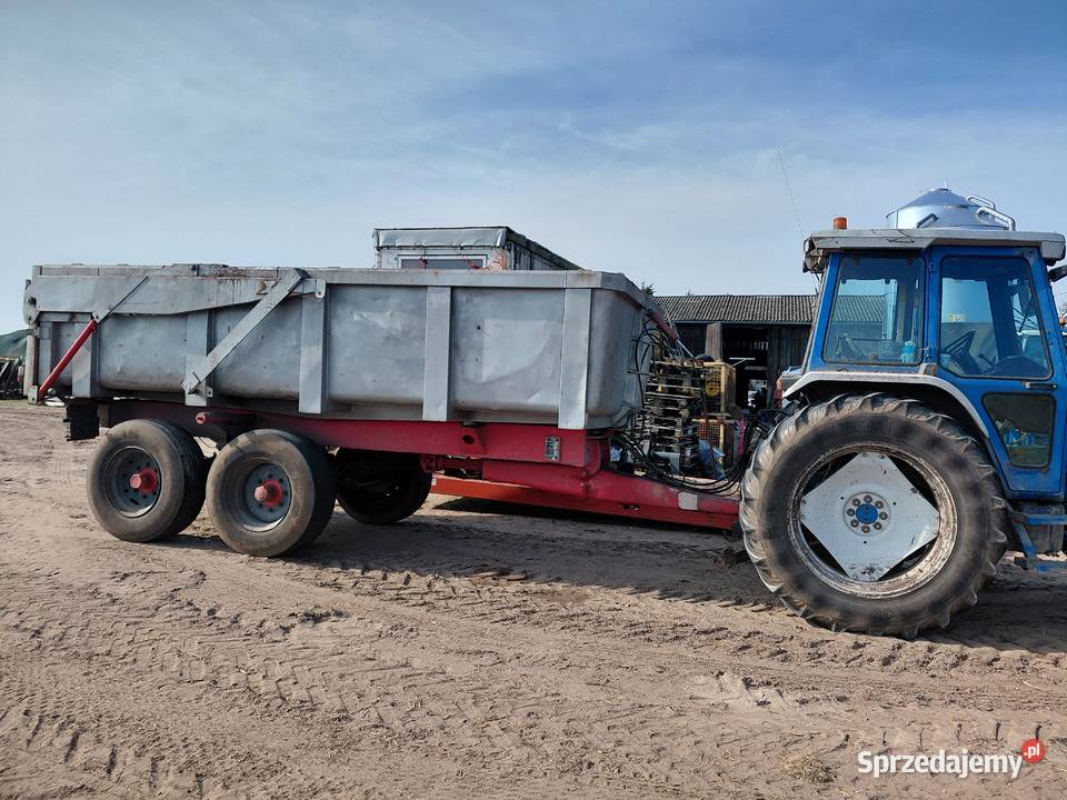 Przyczepa skorupa Leboulch tandem nie joskin nieuszkodzony kujawsko-pomorskie Śliwice