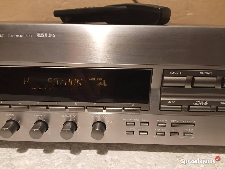 YAMAHA RXV496RDS z pilotem Poznań