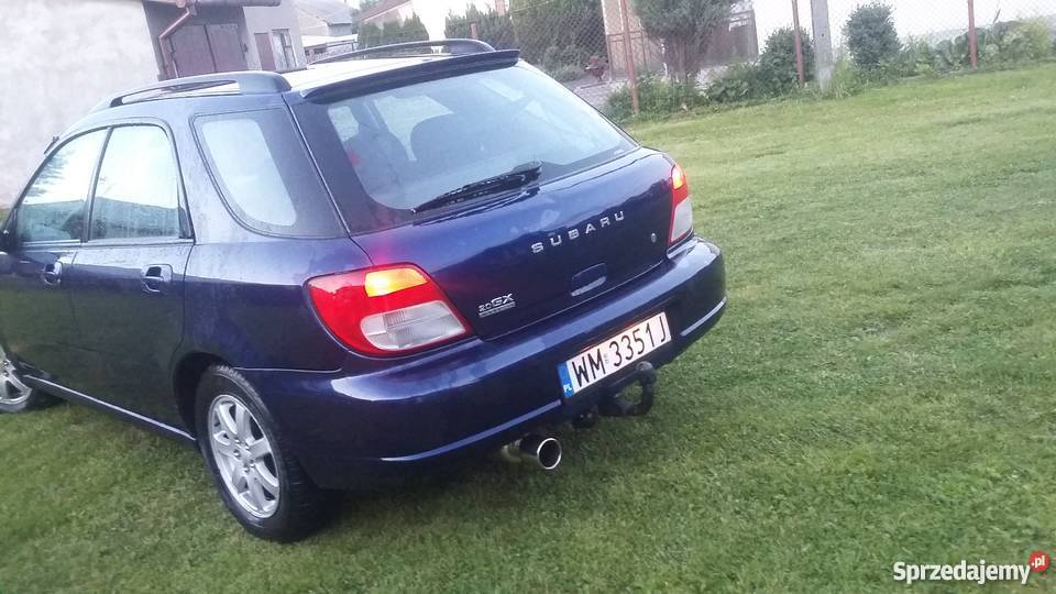 Subaru impreza 2.0 4x4 Mińsk Mazowiecki Sprzedajemy.pl