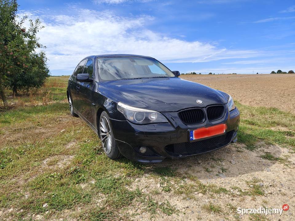 USZKODZONY BMW E60 530i 30 LPG 2004r Skóra isofix Bogoria