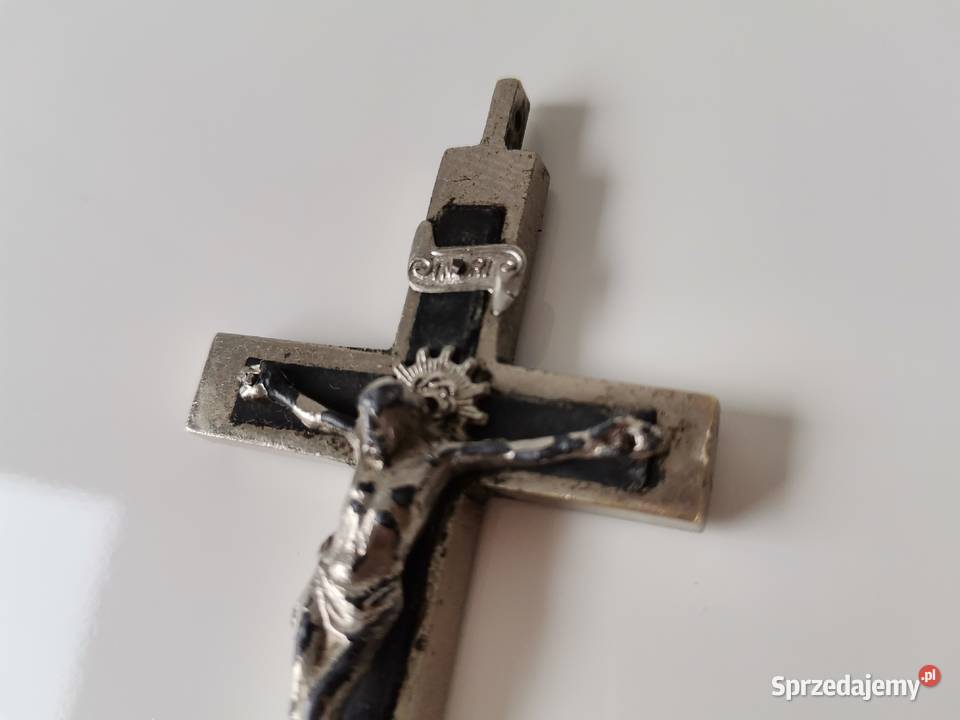 Stary Krucyfiks Krzyż Zakonny Katowice