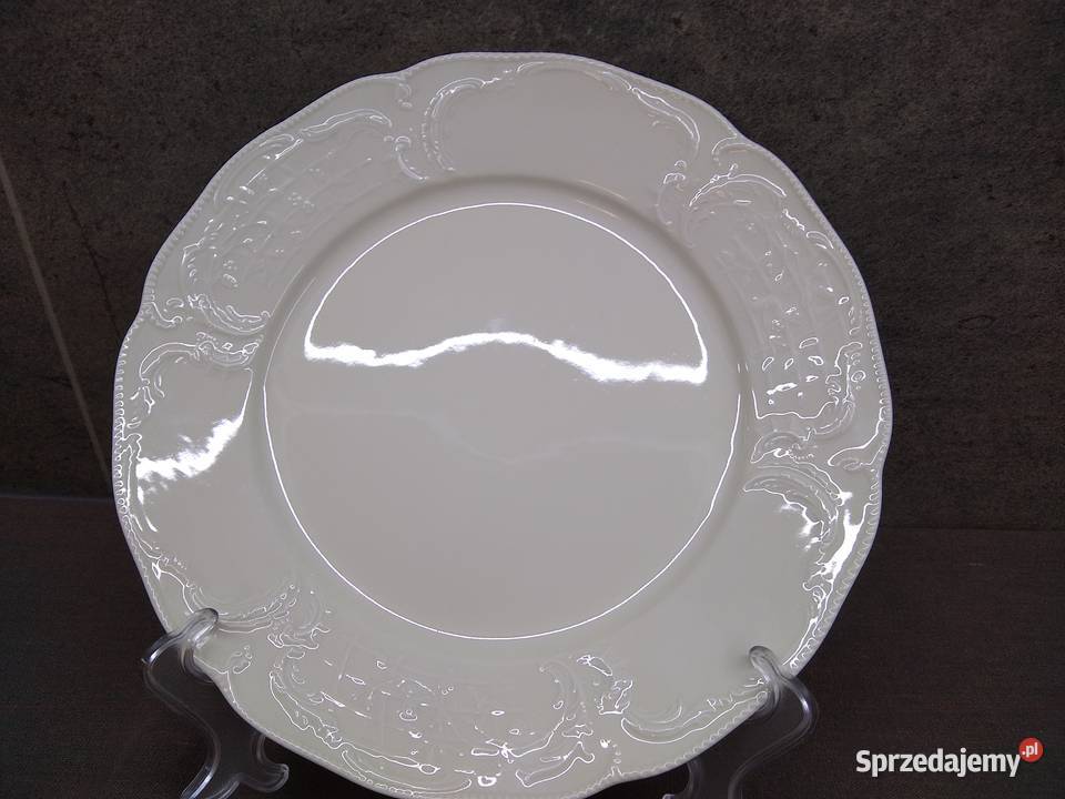 Talerze płytkie Rosenthal Sanssouci ecru 6 sprzedam