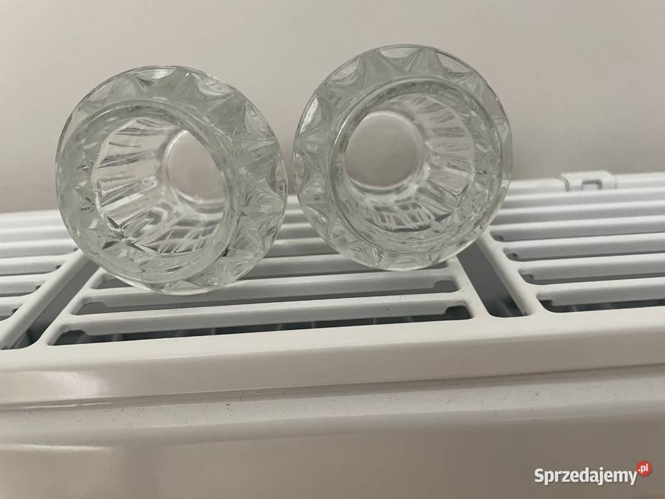 szklane kieliszki PRL Pruszcz Gdański