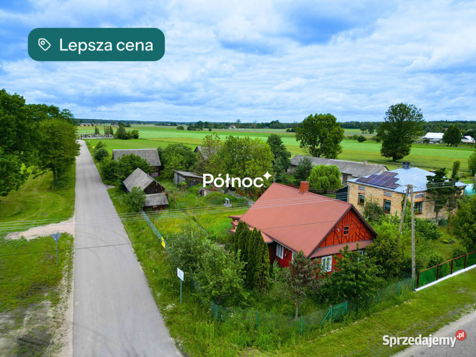 Dom budynki gospodarcze Korczówka gm Łomazy wolnostojący Sprzedaż