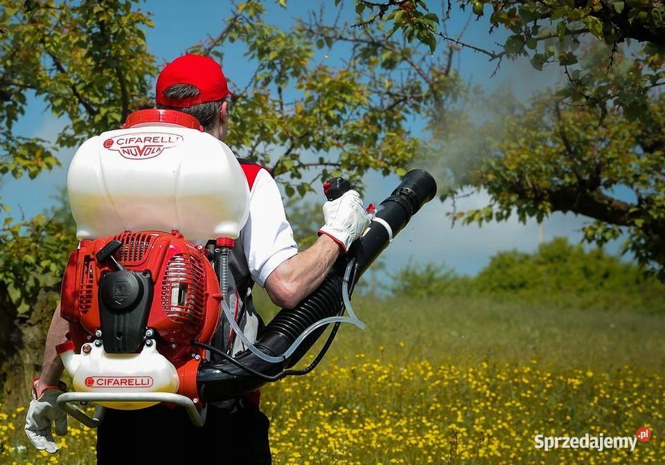 CIFARELLI M1200 OPRYSKIWACZ SPALINOWY PLECAKOWY Opalenica