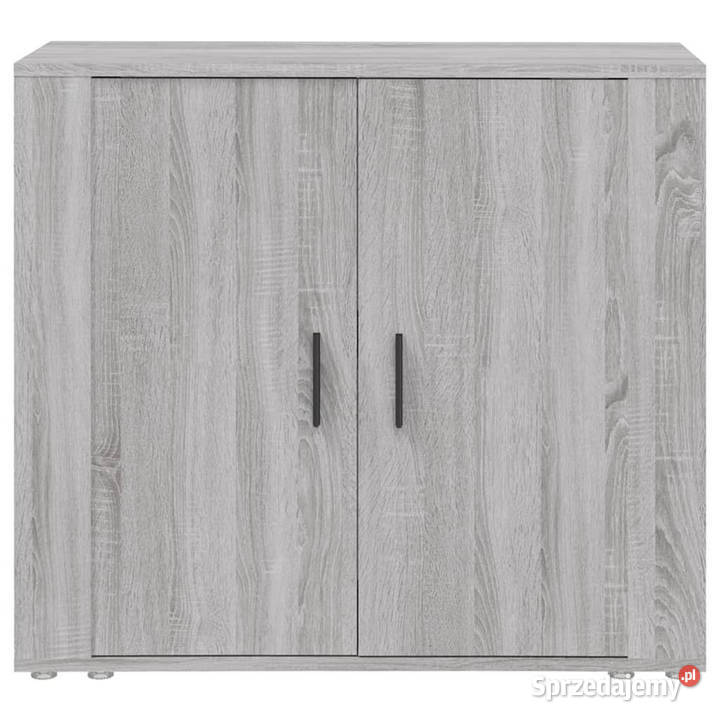 Szafka szary dąb sonoma 80x33x70 materiał