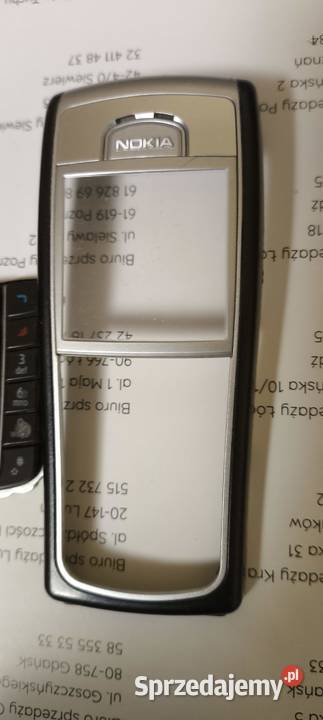 Oryginalna obudowa Nokia 6230i 6230przód tył