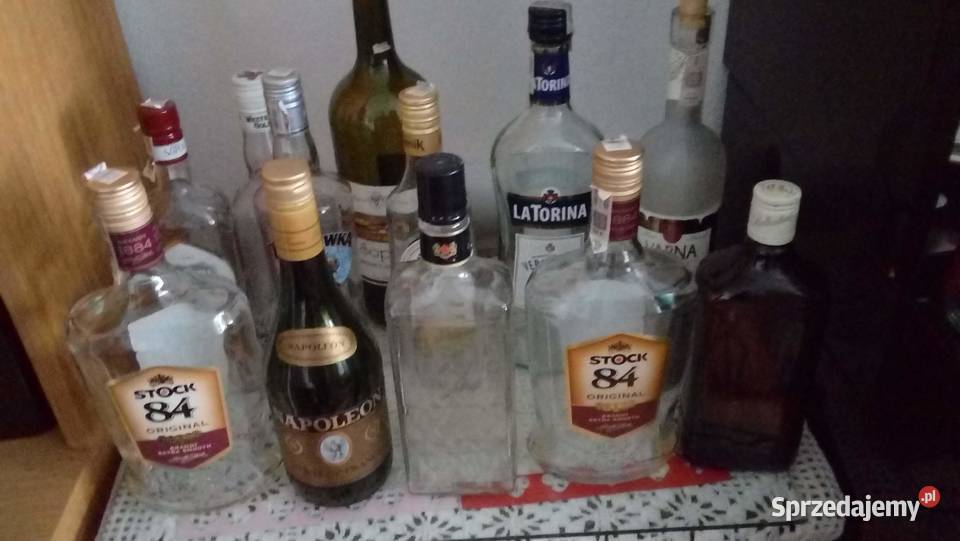 Butelki alkoholach gatunkowych wielokolorowy Warszawa