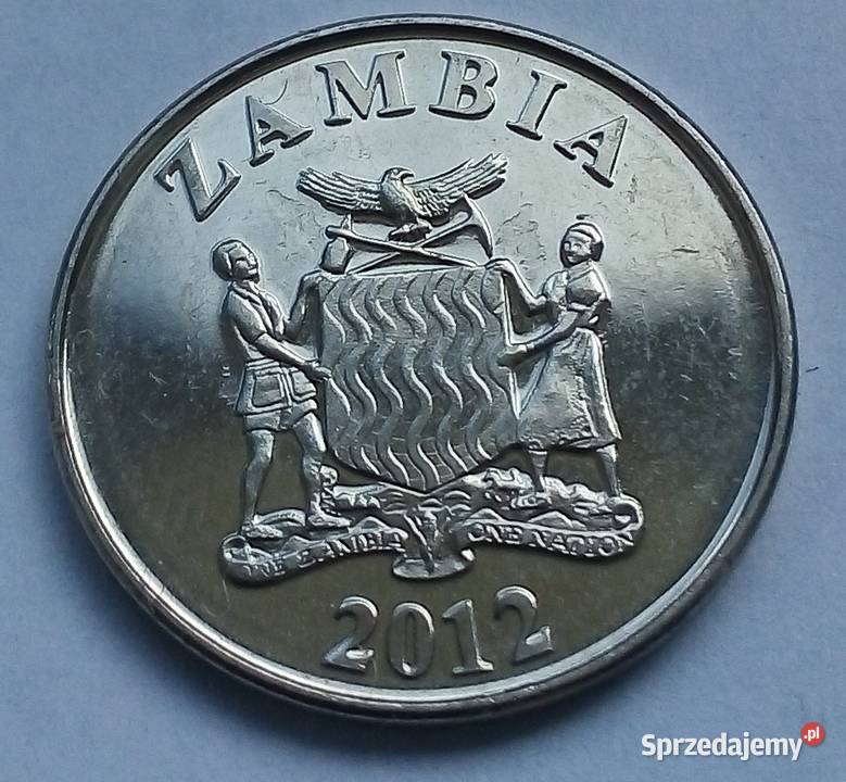 ZAMBIA5 NGWEE2012 r PTAKŁADNA1 Numizmatyka Legionowo