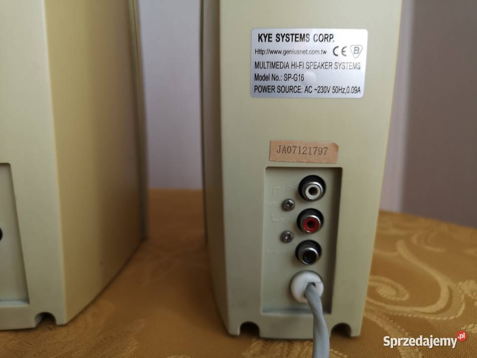 Głośniki KPL Model SPG 16 KYE Pabianice