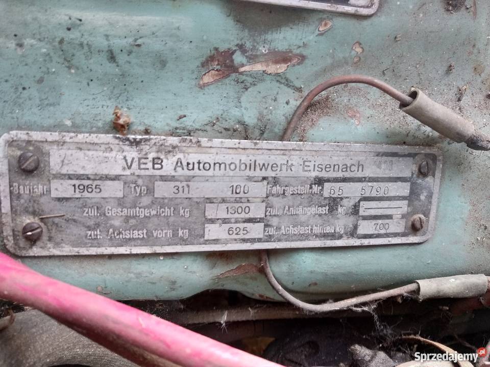 Wartburg 311 Biłgoraj sprzedam