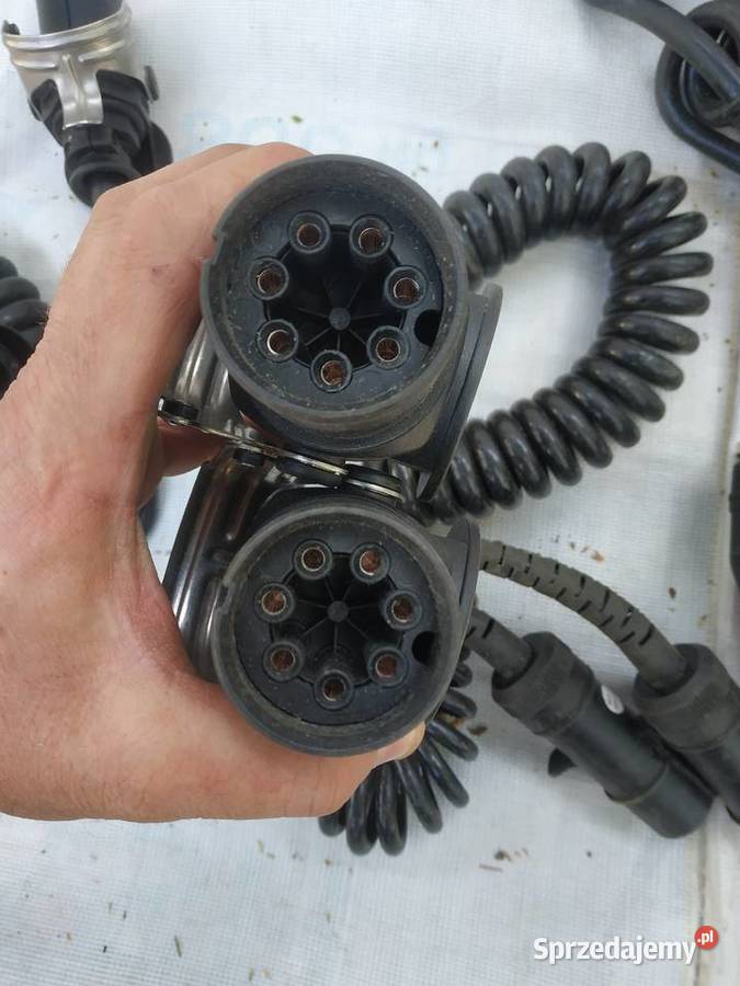 Kabel przewód spiralny do naczepy EBS ABS ciężarowe Warszawa