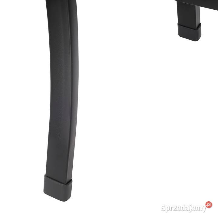 Metalowa ławka ogrodowa z oparciem parkowa taras wielkopolskie Poznań