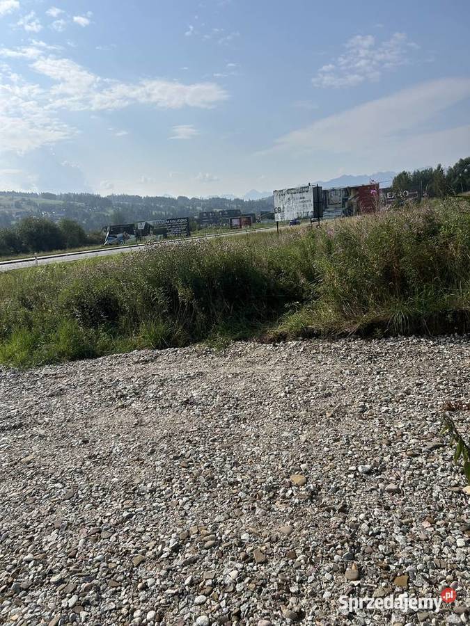 Plac 300 m do wynajęcia pod biznes Bańska Niżna