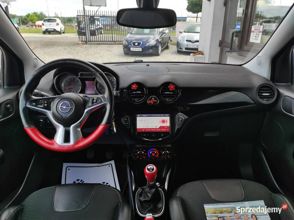 Opel Adam 14 bez turbo Tempomat Półskóra czujnik deszczu Racibórz