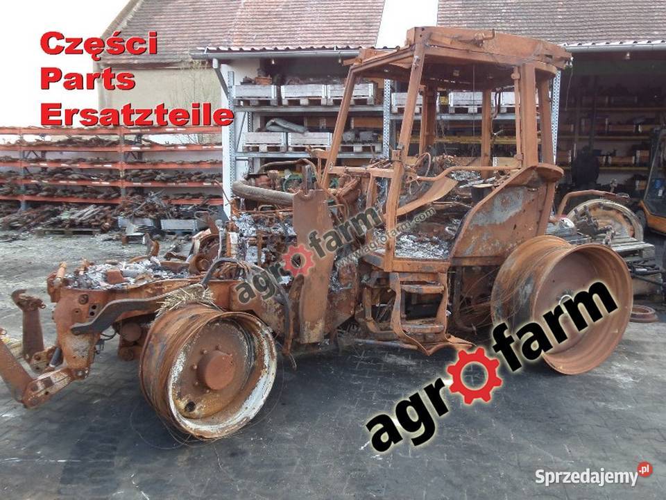 Massey Ferguson 6465 części skrzynia biegów oś Byków