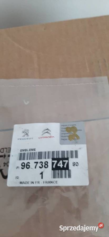 Emblemat Peugeot model 208 96738747 Świechocin sprzedam