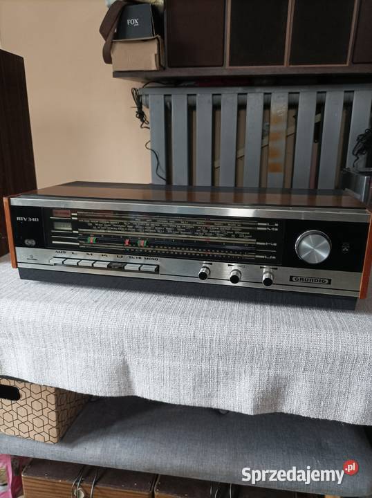 Grundig RTV 340 niemiecki amplituner vintage Amplitunery Płock