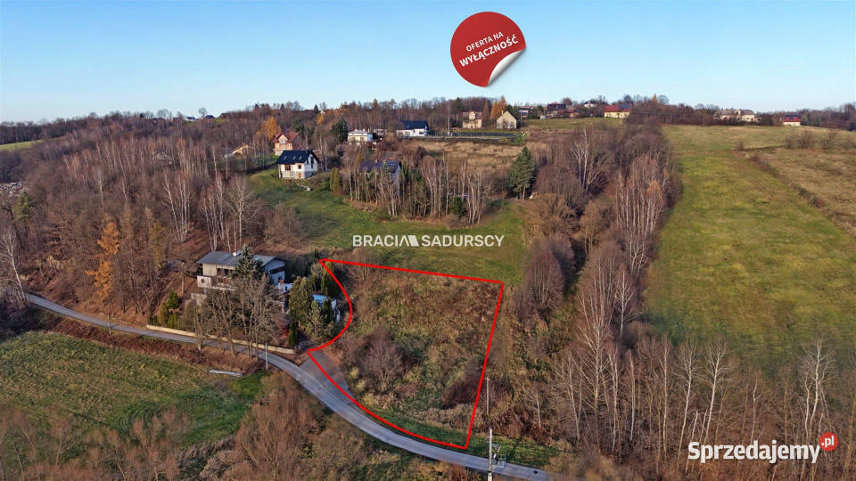 Grunt do sprzedania Głogoczów 2253m2