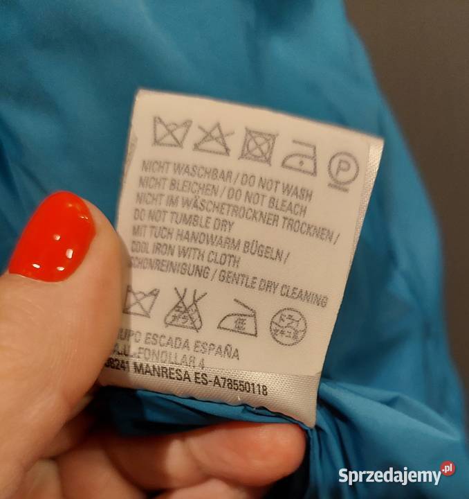 KURTKA PIKOWANA ESCADA 38 Chorzów