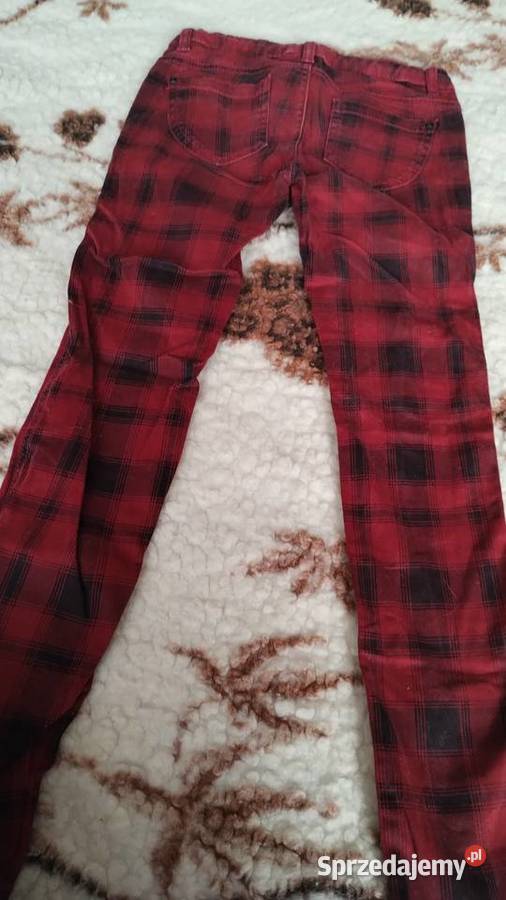 spodnie jeansowe dziewczęce rozmiar 140 Poznań sprzedam