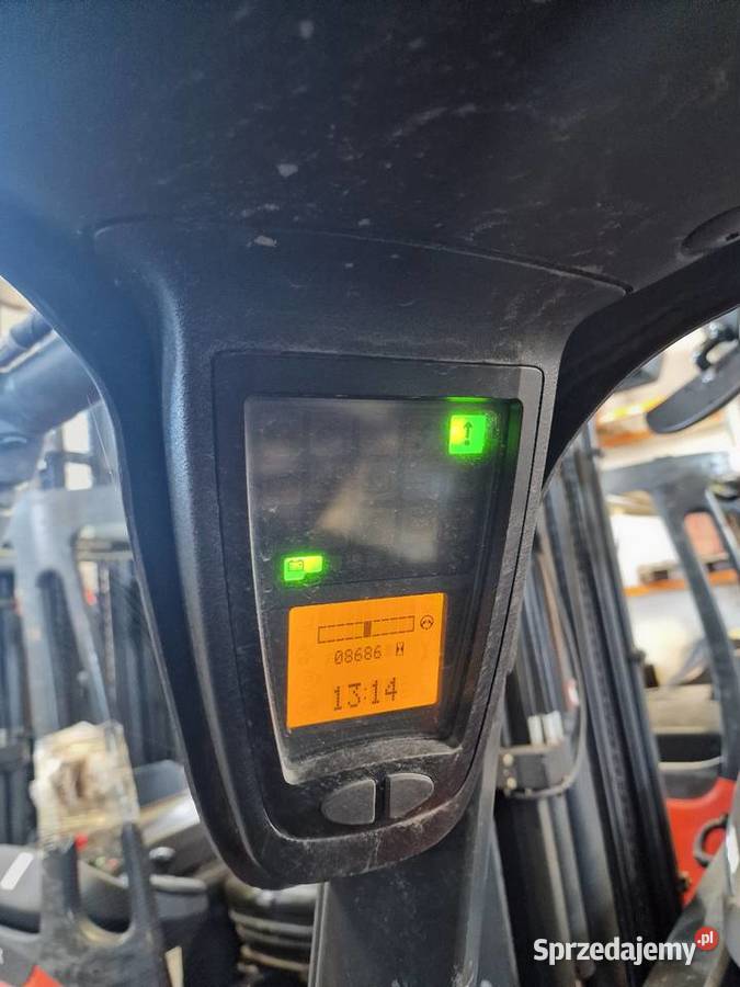 Linde E15 2011r 8600Mth Triplex Pozycjoner wózek elektryczny Lubliniec