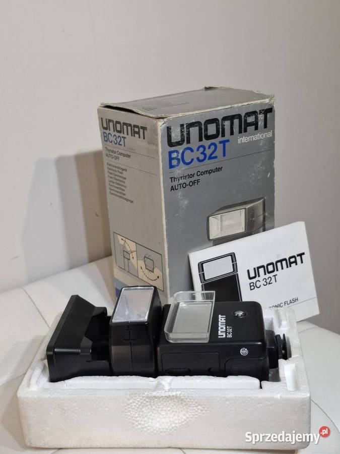 Lampa błyskowa Unomat do aparatu fotograficznego Aparaty Kraków sprzedam