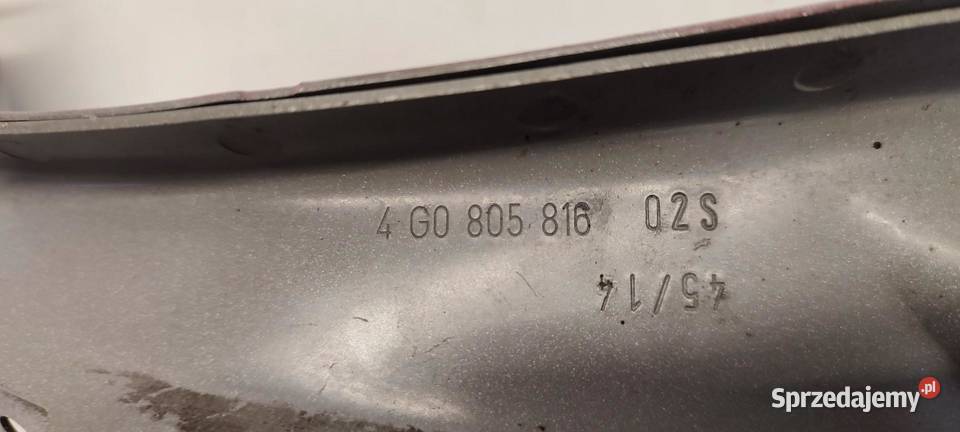 AUDI A6 C7 MOCOWANIE BŁOTNIKA PRAWE 4G0821136A osobowe sprzedam