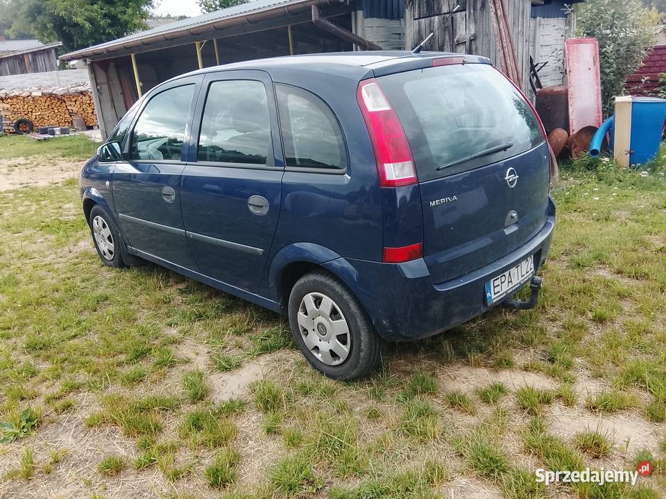 Opel Meriva 16 benzyna gaz 87KM łódzkie Maków