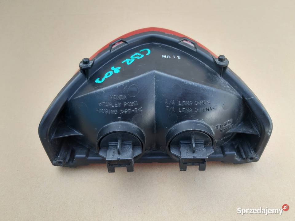 HONDA CBR 900RR 929 FIREBLADE LAMPA TYŁ TYLNA Bieleń