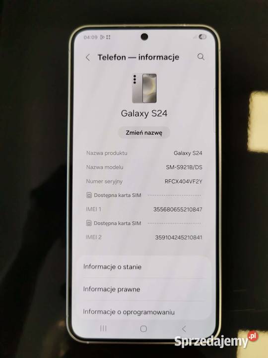 Samsung Galaxy S24 5G sprzedam