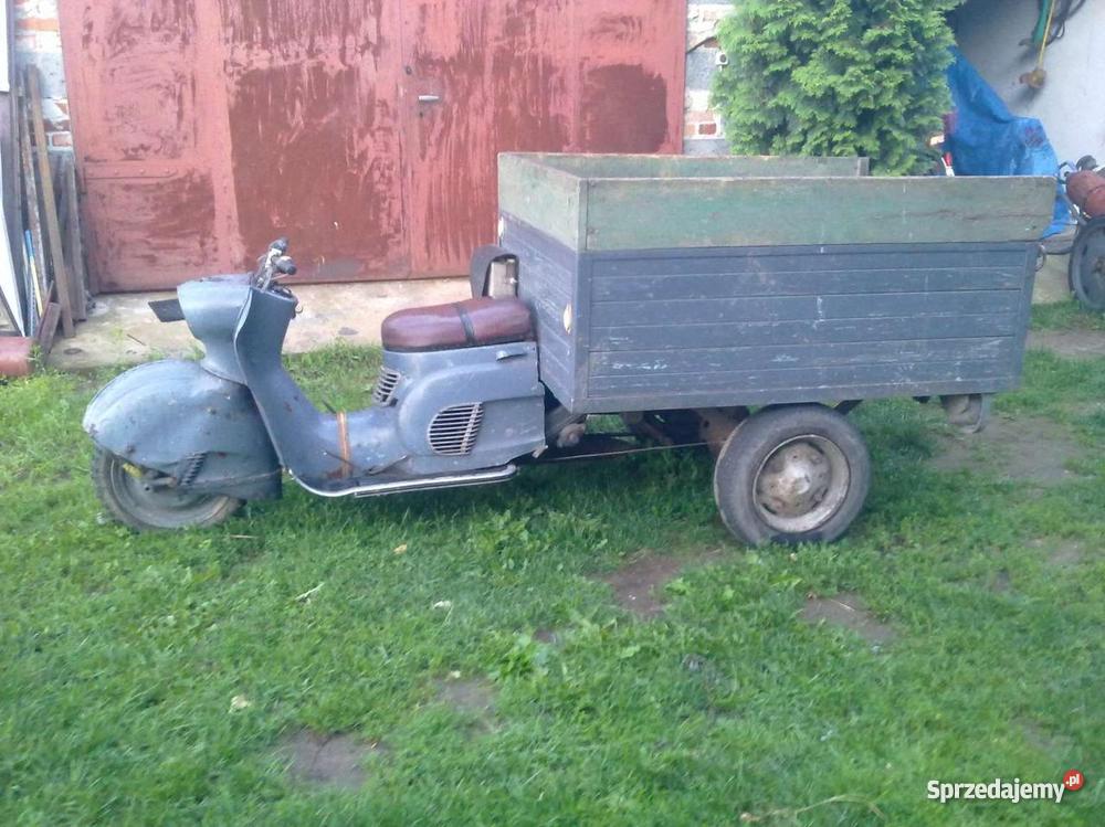 Trajka dzik trzykołowiec trójkołowiec traktor ci wielkopolskie Krotoszyn