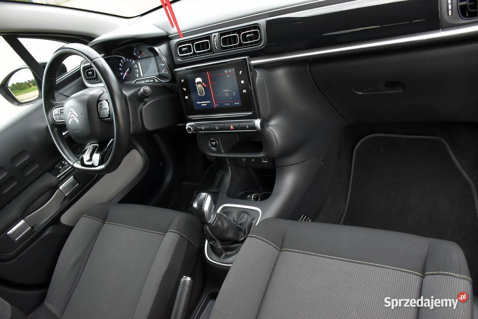 Citroen C3 III SHINE 12MPI 82 87900 Wyposażony Zduńska Wola