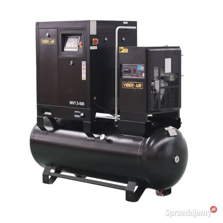 VIBERAIR INV75 SPRĘŻARKA ŚRUBOWA 75KW 500L 400V śląskie Mikołów