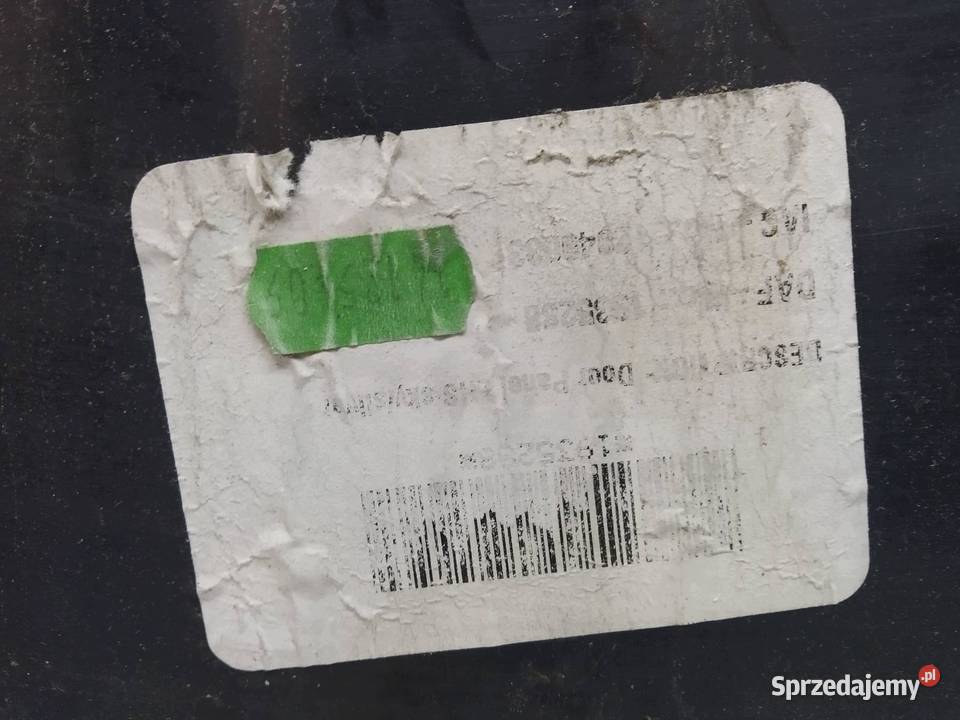 TAPICERKA BOCZEK LEWY PRZÓD KIEROWCY DAF XF