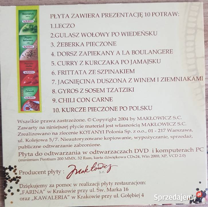 Kuchnia świąteczna i przepisy Makłowicza i śląskie Jaworzno