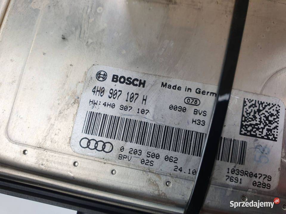 MODUŁ AUDI A8 L D4 4H0907107H Części samochodowe Lipno