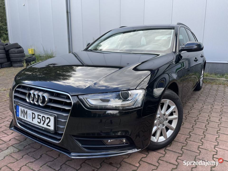 Audi A4 2015 190 Ultra Bi Xnony Navi Tempomat czarny Jelenia Góra