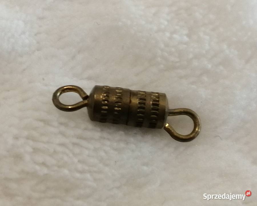 Zapięcie skręcane do łańcuszka bransoletki Biżuteria - półprodukty Czeladź