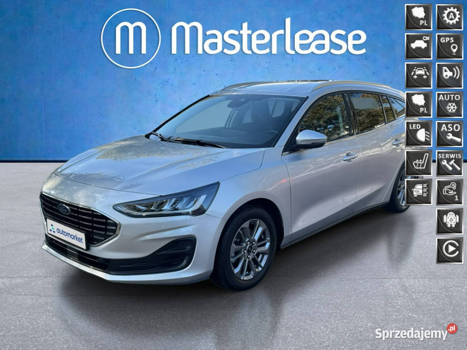 Ford Focus 10 EcoBoost Titanium X Z Polskiego światła przeciwmgielne Warszawa