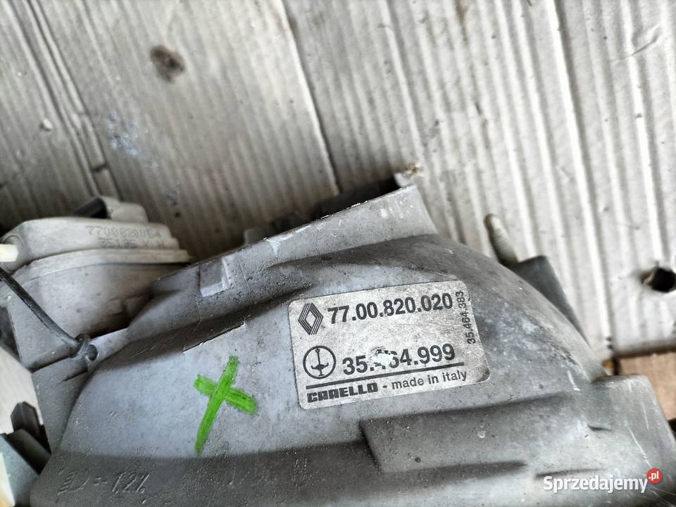 RENAULT TWINGO LAMPA PRZÓD PRZEDNIA PRAWA Kamień-Kolonia