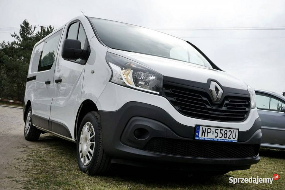 Renault Trafic 16DCI Klima 102 serwis 100 2019r Płock