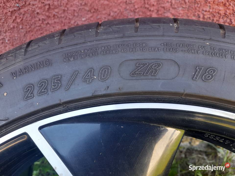 Alufelgi 18 Aluett 5x112 ET45 KBA 47533 Audi